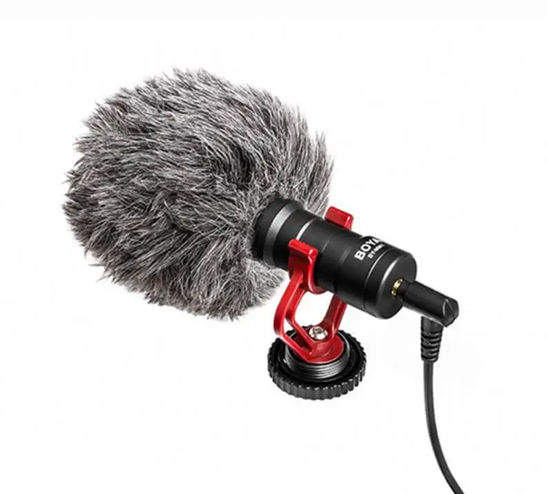 Boya By-Mm1 Microphone Vlogging & YouTube Video Microphone For Smartphone, PC DSLR (2-year warranty)