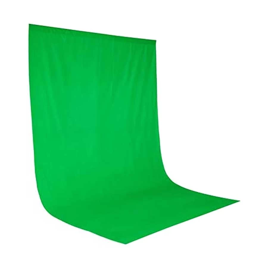 Green Screen Backdrop for Video & Photo Studio 100% Muslin Cotton Green Screen 8-12 fit